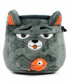 YY Vertical Chalk bag Grey Cat